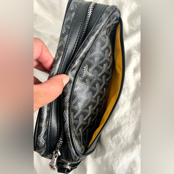 👑✅PRICE FIRM✅ Black Fashion Monogram Sac Cap Vert Style Crossbody Bag. - Picture 7 of 17